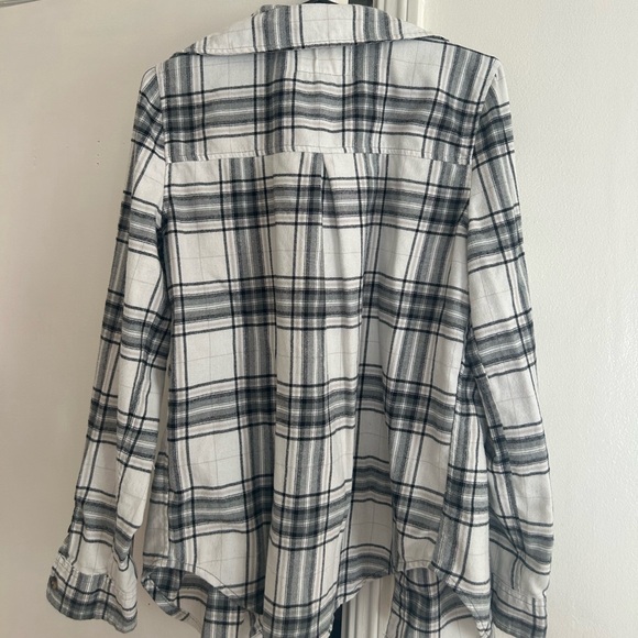Aeropostale Flannel B&W - Picture 4 of 5